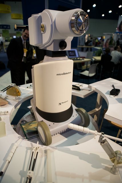 Robot Display at Trade Show