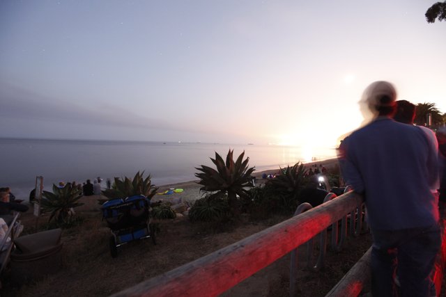 Spectacular Sunset at Montecito Beach