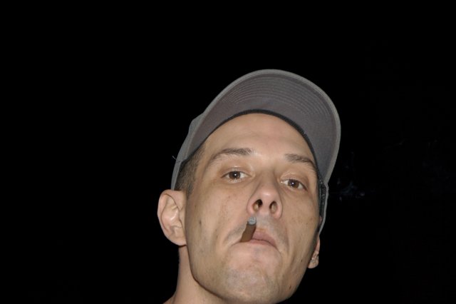 Portrait of a Man with a Cigarette