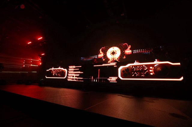 Wobbleland 2026 Stage Ablaze with Neon Light Spectacle