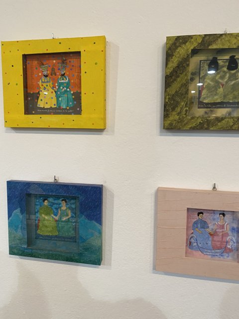 Frida's Art Gallery Collage