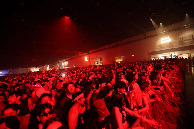 Sea of Red: Wobbleland 2026 Festival Crowd Surge