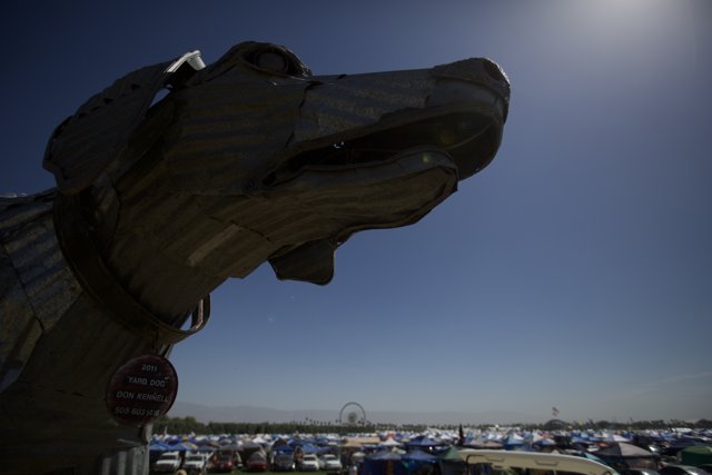 The Majestic T-Rex at Coachella
