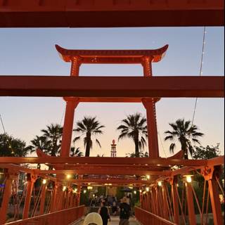 Sunset Stroll through Disney's Enchanted Walkway
