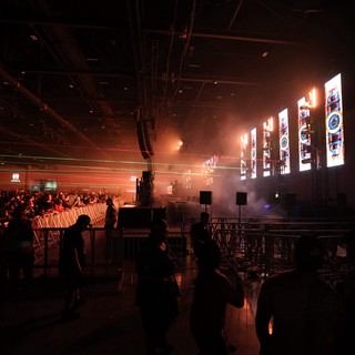 Laser Light Show Ignites Wobbleland 2026 Festival Crowd