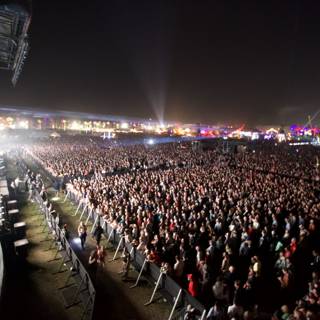 Electrifying Atmosphere at Coachella Rock Concert