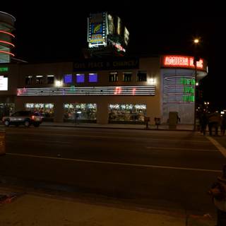 Nighttime at the Urban Theater