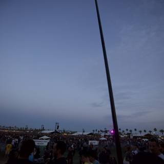Dusk Crowd at the Big Four Festival