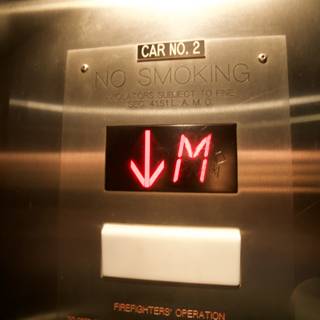 No Smoking in Elevator