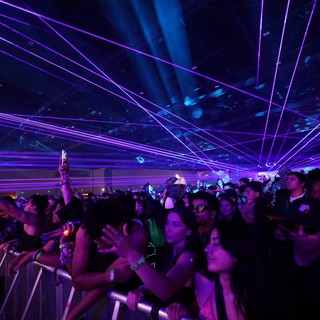 Electric Laser Light Show at Wobbleland 2026