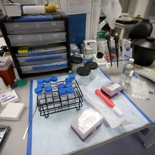 Laboratory Table Setup