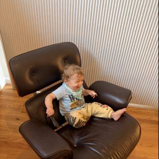 Joyful Moments in a Cozy Seat