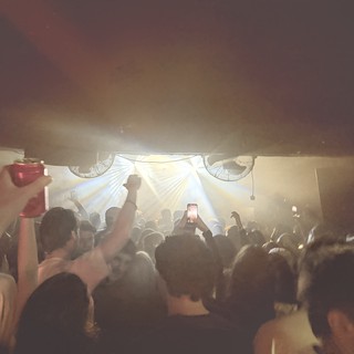 Energetic Crowd at London Underground Club Night