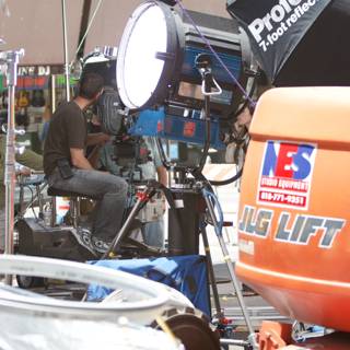 Behind the Scenes: Camera Repair on Set