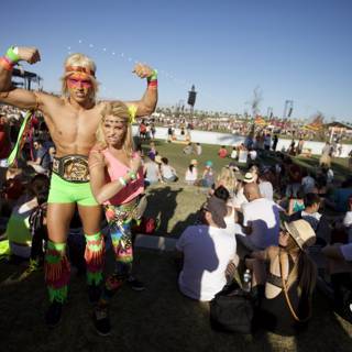 Colorful Costumes at Coachella Festival
