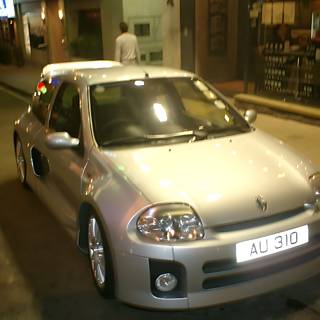 Silver Sportscar Parked on King's Park Road