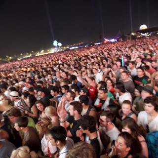Coachella 2011: A sea of people under the night sky