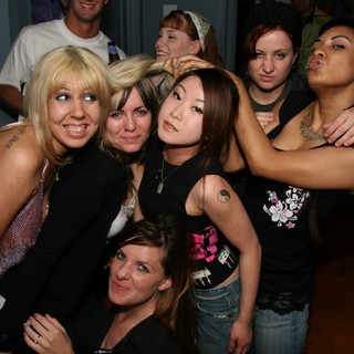 Friends Celebrate Together at Indoor House Party