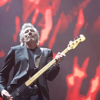 Roger Waters Rocks the Coachella Stage with his Bass Guitar