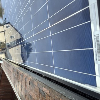 Solar Panel Installation on Residential Roof
