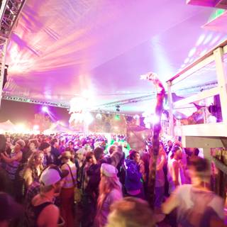Coachella Nightlife: A Thrilling Crowd of Music Fanatics