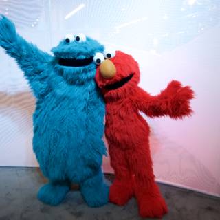 Sesame Street Stars Strike a Pose