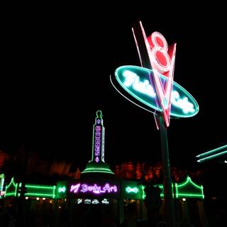 Neon Nights at the Diner