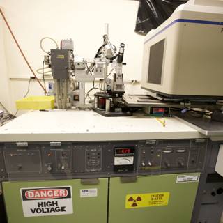 Biotech Manufacturing Equipment in Research Lab