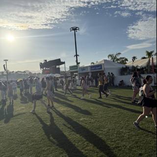 Festival Vibes in the Golden Hour