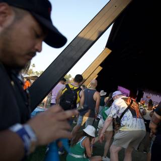 Capturing Coachella: A Candid Festival Moment