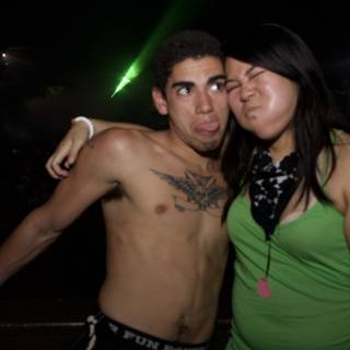Tattooed Couple at the Club