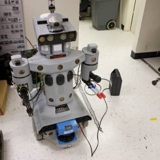 Wired Robot in the Workshop