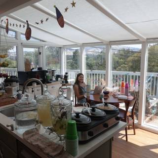 Sunlit Work and Dining Space
