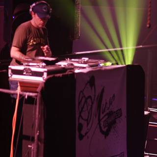 DJ Set at Rock Concert