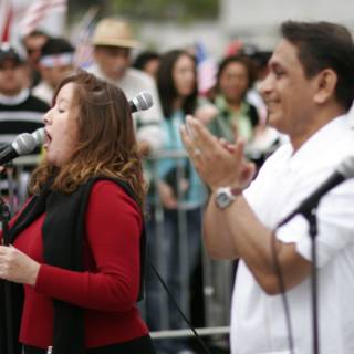 Protesters Find Harmony Through Song