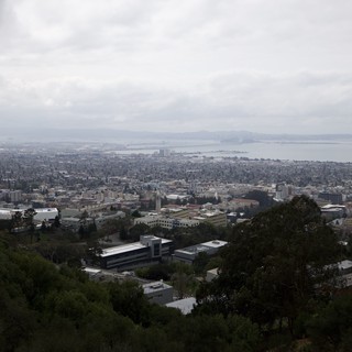 Overcast Bay View from Berkeley Hills