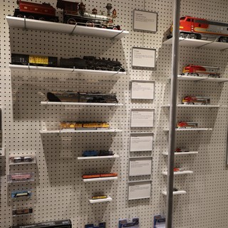 Model Train Collection Display at Sacramento Museum