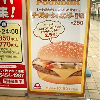 Burger Bonanza in Tokyo's Subway Station