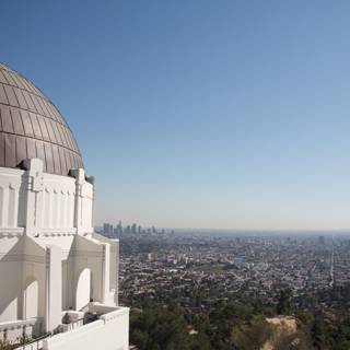 Griffith Observatory and its Blue Sky