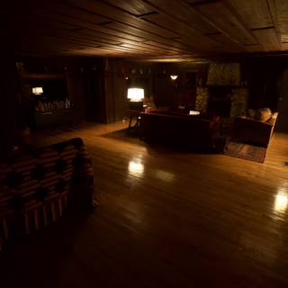 The Dark and Empty Living Room