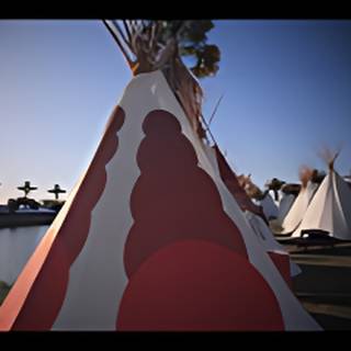 Beach Camping with Teepees