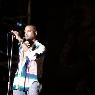 Kanye's Colorful Performance