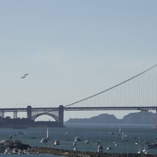 Breathtaking Skyline: Bridge over San Francisco Bay