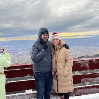 Summit Selfie at Sandia Peak