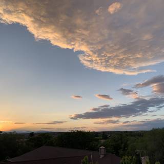 Sunset Horizon over Santa Fe
