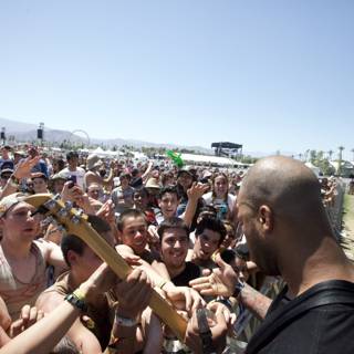 Guitar Man Rocks the Crowd at Coachella