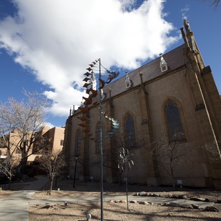 Historic Loretto Chapel Gothic Architecture Santa Fe