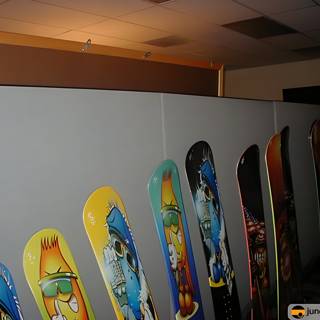 Snowboards galore