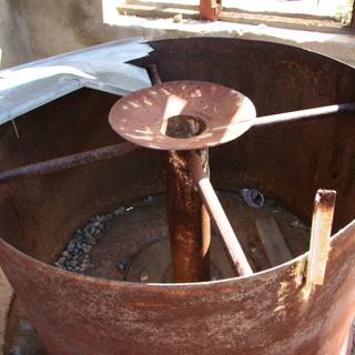 Rusting Forge Bucket