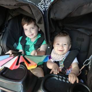 Double Delight: A Stroll in the Sun